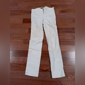 Hollister white jeans
